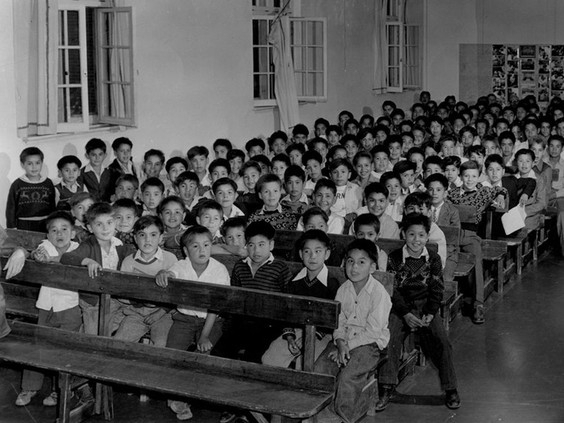 A United Church of Canada residential school in Prince Alberta, Saskatchewan